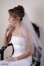 Wedding veil KT1012